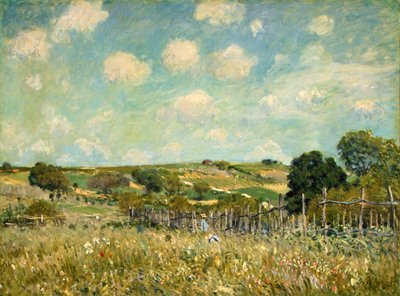 Pradera de Alfred Sisley